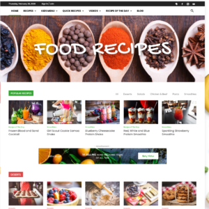FOODING / RECIPES WEBSITES