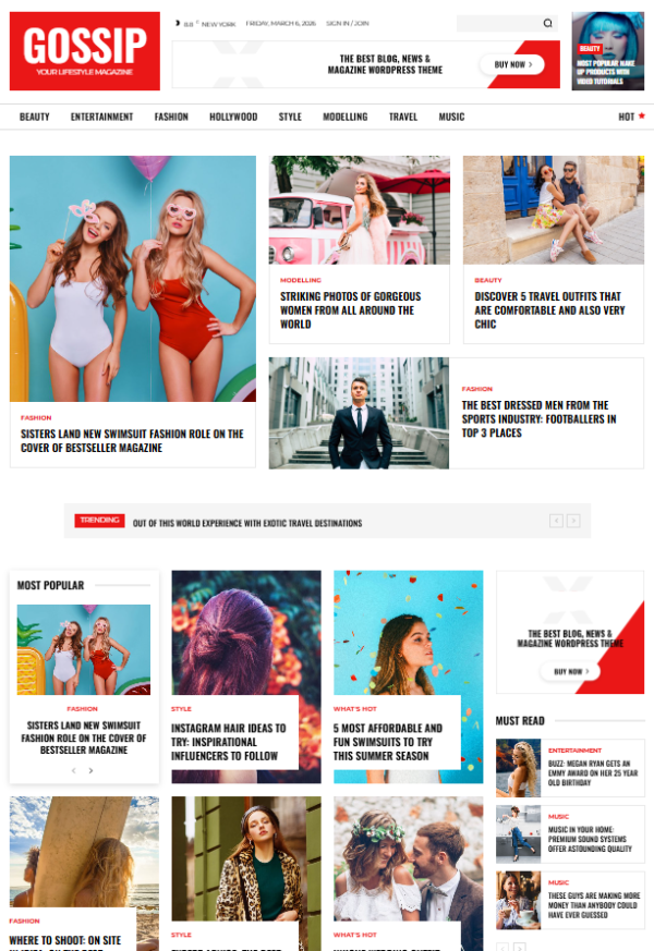 NEWS / BLOGGING WEBSITES