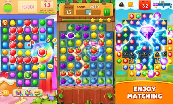 MATCH 3 PUZZLE ANDROID GAME