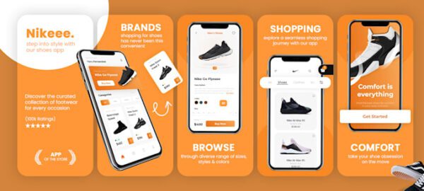 ANDROID / IOS APP SCREENSORTS DESIGN